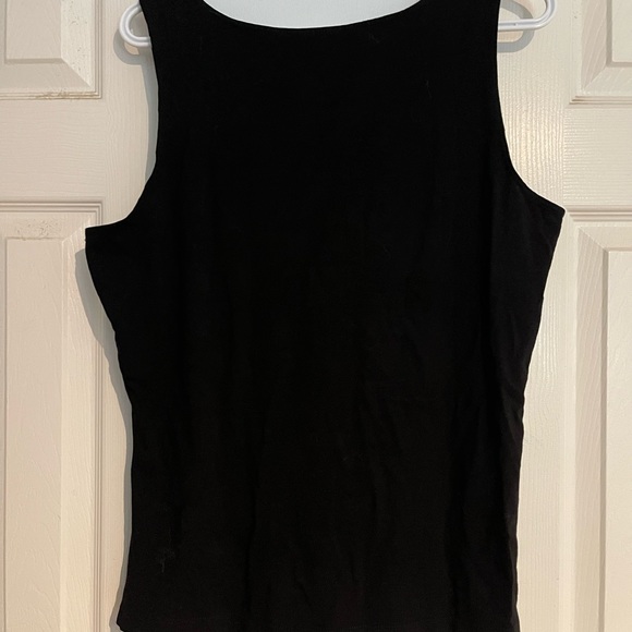 Black with white ribbon edging - Picture 3 of 5